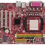 MSI K9N6SGM-V MS-7309 AM-2 AM-2+ AM-3 DDR-II + AM2 ATHLON 5200+ 2 MAGOS PROCI + HŰTŐ fotó