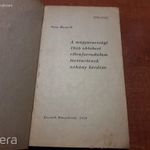 Vass Henrik - A magyarországi 1956 októberi ellenforradalom történetének néhány kérdése (Kézirat gya fotó