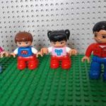 Lego duplo család - apa, anya, kisfiú, kislány figura fotó