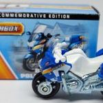 Matchbox BMW R1200 RT-P Police motorkerékpár dobozában fotó