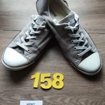 (158.) Converse alacsony szárú 43-as szürke tornacipő. Használt! fotó