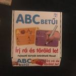 ABC betűi - írd és töröld le írás gyakorló fotó