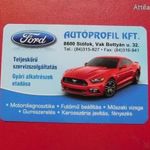 Kártyanaptár 2016. Ford autószerviz, Autóprofil Kft. - Siófok. Mustang izomautó, személyautó. fotó