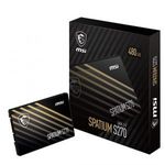 MSI SPATIUM S270 SATA 2.5 480GB SSD meghajtó 2.5" Serial ATA III 3D NAND (S78-440E350-P83) fotó