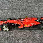 F1 Forma 1 Leclerc Ferrari Bburago 1: 18 modellautók fotó