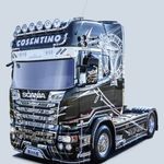 Italeri 3952 SCANIA R730 Streamline Show Truck Kamionmodell építőkészlet 1: 24 fotó