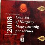 2008 Magyarország pénzérméi forgalmi sor fotó