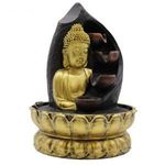 Szoba Szökőkút Arany Buddha és Öntő Edények fotó