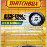 Matchbox MB12 Mercedes-Benz 500SL bontatlan bliszterben fotó