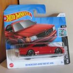 HOT WHEELS MATTEL No: 82 89" MERCEDES 560SEC AMG KISAUTÓ fotó