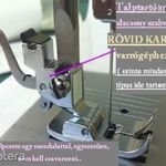 Pattintós talptartó nyak, rövidkaros háztartási varrógéphez. 6mm-es a felvevő. 6x5mm-es karhoz fotó