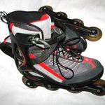 Férfi görkorcsolya nagy méret, Rollerblade belső talp 29 cm, 44, 5 méret 4-4 görgő, szilikonból fotó