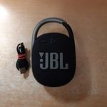 JBL Clip 4 Bluetooth Hangszóró Újszerű Fekete Garis ! fotó