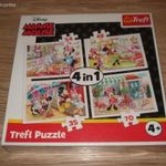 Eladó 1 db bontatlan Trefl Puzzle 4 in 1 Disney Minnie Mouse 34315 fotó