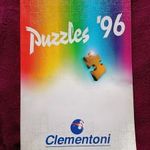 Clementoni Puzzle katalógus 1996 fotó