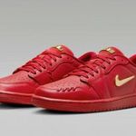 Nike air jordan 1 low Gym Red eredeti vadonatúj új! Unisex! fotó