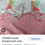 Tündér mintás fényáteresztő voile függöny 1 pár fotó