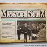 1992 június 18 / Magyar Fórum / Régi ÚJSÁGOK KÉPREGÉNYEK MAGAZINOK Ssz.: 26887 fotó