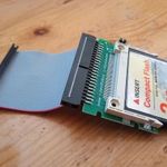 2GB-os AMIGA CF kártya + kábel + adapter fotó