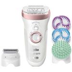 Braun SES 9/990 Lags, body & face SkinSpa SensoSmart™ epilátor, 4 az 1-ben, fehér/rose gold fotó