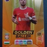 Szoboszlai Dominik Liverpool Golden Baller focis kártya Panini Premier League 2023-2024 Plus fotó