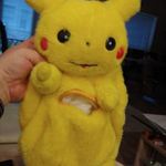 Pikachu (Pokemon) hátizsák ősrégi ritkaság a kezdetekből gyerekeknek fotó