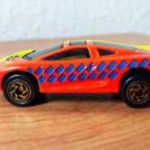 Matchbox---Jaguar XJ 220---citrom-neon fotó