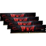 G.Skill DIMM 64 GB DDR4-3200 (4x 16 GB) quad készlet, RAM F4-3200C16Q-64GIS, Aegis, INTEL XMP fotó