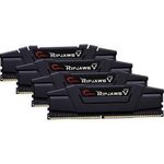 G.Skill DIMM 64 GB DDR4-3600 (4x 16 GB) quad készlet, RAM fekete, F4-3600C16Q-64GVKC, Ripjaws V, ... fotó