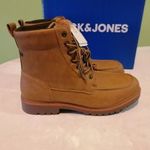 Új!! JACK&JONES JFW TERRY Faux nubuk bőrbakancs 42-es bth 27 cm fotó