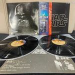 Star Wars dupla bakelit lemez japán nyomás szép állapot fotó