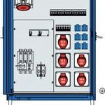 AS Schwabe Elektromos elosztó 61841 400 V 80 A fotó