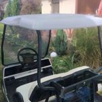 Golfkocsi CLUB CAR, elektromos kétszemélyes Töltő nélkül (Siófok fotó