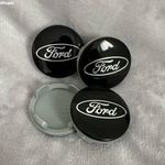 Új 4db Ford 54mm Felni Alufelni Kupak Közép Felnikupak Felniközép Fekete 6M21-1003-AA 6M21-1003-BA fotó