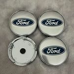 Új 4db Ford 60mm Felni Alufelni Kupak Közép Felnikupak Felniközép - Ezüst fotó