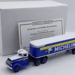 Matchbox Models Of yesteryear. The Michelin 1939 Peterbilt Tractor Trailer. Ritkaság !!!!!!!!!!!!!! fotó