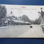 BUDAPEST FŐVÁROSI PAVILON VÁROSLIGET KÉPESLAP 1913 fotó