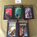 8A R. A. Salvatore A sötét elf-trilógia1-3 / Otthon, Száműzött, Menedék, A kristályszilánk, Örökség fotó