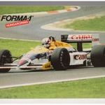 0T416 Nigel Mansell Williams Hungaroring képeslap fotó