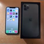 Apple iPhone 11 Pro Max Újszerű Green Független 100% Aksi Garis ! fotó