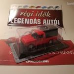 Wartburg 353 Trans - 1: 43 - Régi idők legendás autói - Bontatlan - Újsággal fotó