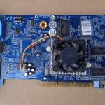 Retró PC alkatrész Gigabyte GV-R92128DH videókártya AGP működik fotó