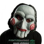 000Saw / Fűrész - Billy the Puppet bábu felvehető horror maszk - Rubies álarc jelmez kellék fotó