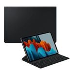 Samsung Galaxy Tab S7 11.0 / Tab S8 11.0, Bluetooth billentyűzetes mappa tok, stand, fekete, gyári fotó