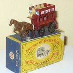 MATCHBOX Yesteryear - Y-12a Horse Drawn Bus Lipton's Tea fotó