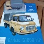 BARKAS B1000 HP Platós-ponyvás kisteherautó modell gy. év 1963 DeAgostini 1: 43 ÚJ!!!BONTATLAN fotó