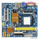 Gigabyte GA-MA74GM-S2 AM2 AM2+ AM3 mATX alaplap VGA DVI PCI-e S-ata IDE FDD Pci DDR2 fotó