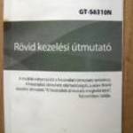 Samsung GT-S6310N Rövid Kezelési Útmutató (2013) Magyar nyelvű (36 oldalas) fotó