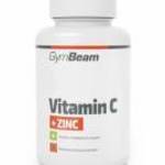 GymBeam C-vitamin + cink [120 tabletta] fotó