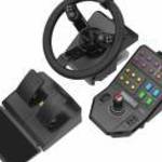 Logitech Heavy Equipment, Farmszimulációs, PC (Windows), iOS, USB, Fekete, Kormány szett fotó